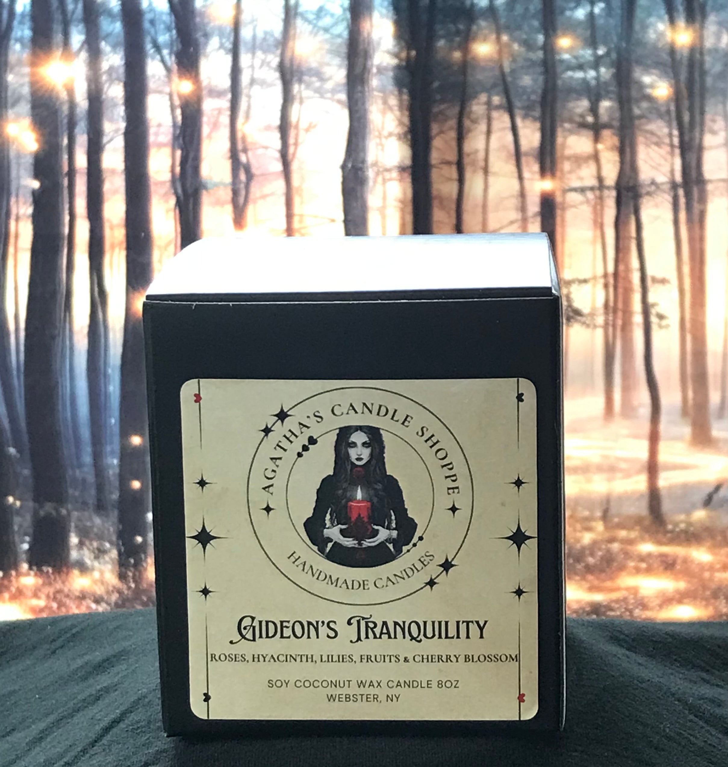 Gideon's Tranquility Natural Blended Soy Candle – Agatha's Candle