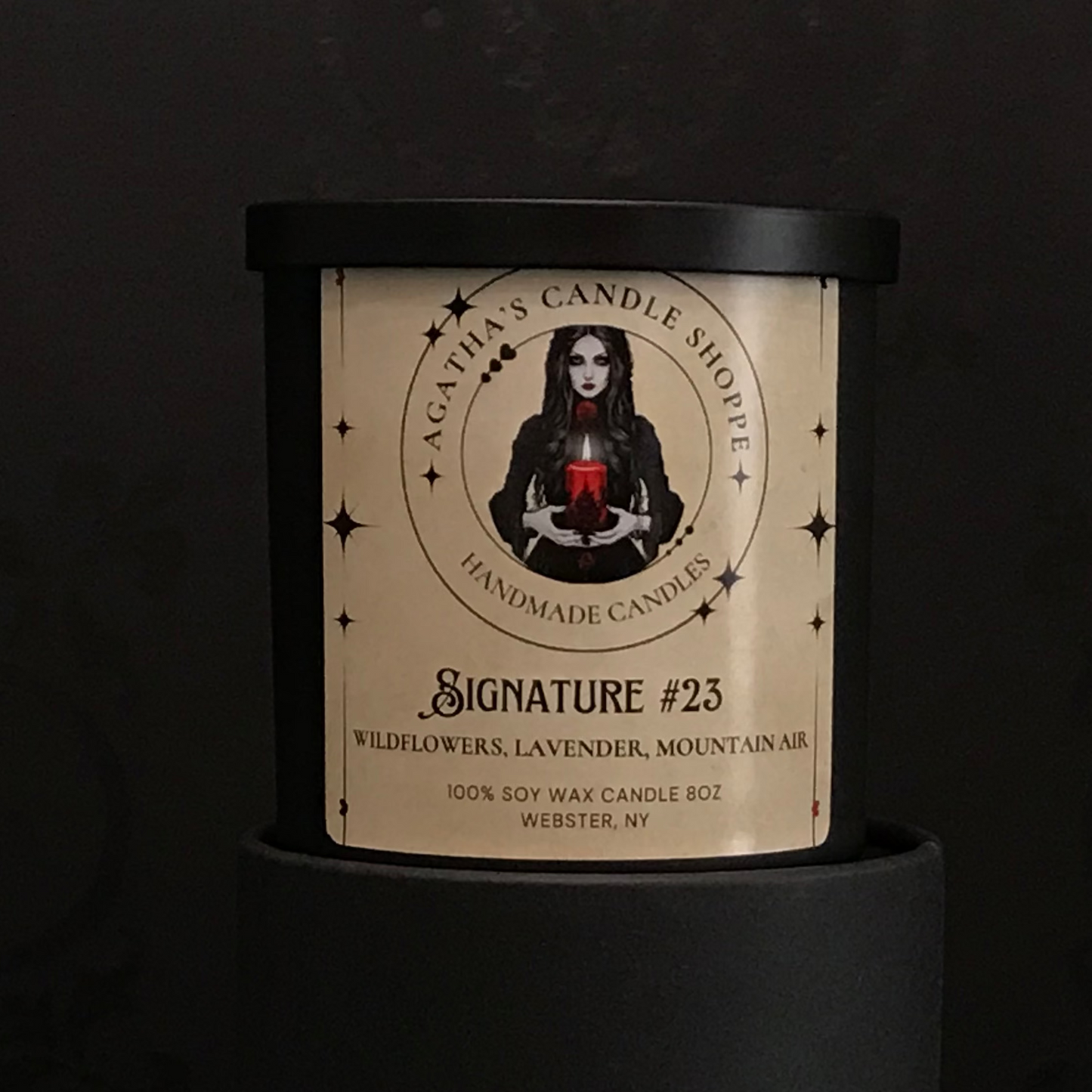 Signature 23 laced in wildflowers and lavender, with a tale wrapped in new hope, magic and mystical love.