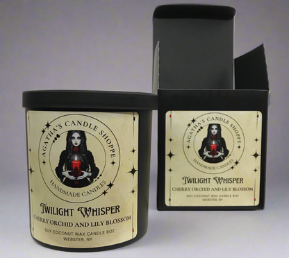 Twilight Whisper Soy Candle by Agatha's Candle Shoppe 